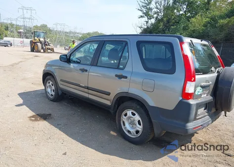 2006 Honda Cr-V Lx from USA, damaged, VIN SHSRD78566U403682
